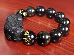 貔貅黑耀石手鏈